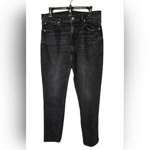 American Eagle 90's Skinny Classic Black Women's Jeans Size 12